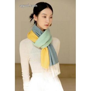 HERMESおしゃれで実用的な多色グラデーションの大きなスカーフ