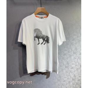 エルメス今買い得 2026年流行 人気が爆発 偽物 ブランド 販売半袖Tシャツ