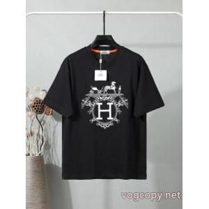 ブランド コピー 安心HERMES最高級品質 魅力的な美品 最安値挑戦！半袖Tシャツ