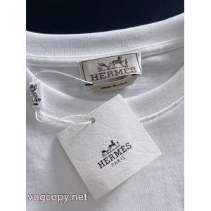 HERMESブランド 品 スーパー コピー热い季節トレンド上品 今年マスト 新作到着半袖Tシャツ
