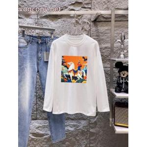 素敵  人気セール格安 完売間近ブランド コピー ショップHERMES長袖Tシャツ