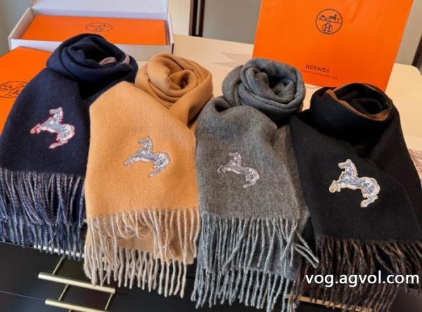 マフラー上品な印象 限定生産品 卸し売り偽 ブランド 購入HERMES 0
