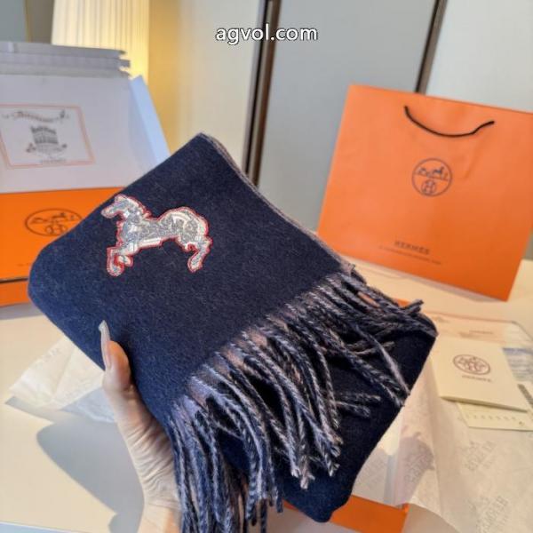 マフラー上品な印象 限定生産品 卸し売り偽 ブランド 購入HERMES 3