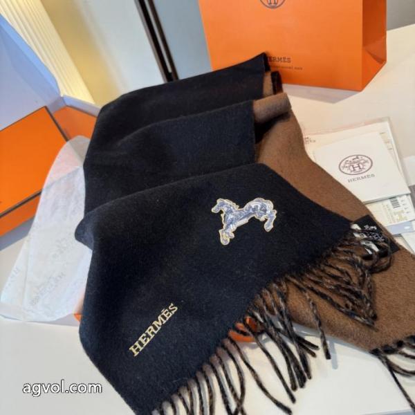 マフラー上品な印象 限定生産品 卸し売り偽 ブランド 購入HERMES 5