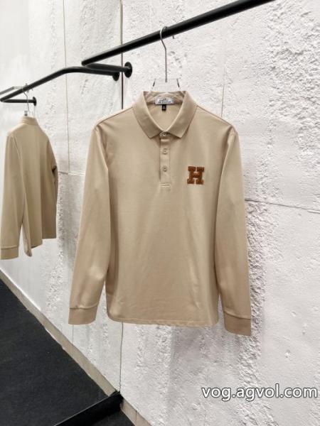 長袖poloTシャツコピー 通販売れ筋のいい 限定デザイン 2025秋冬大人気HERMES 0