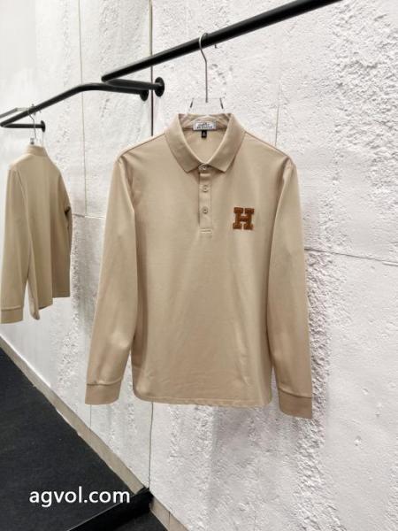 長袖poloTシャツコピー 通販売れ筋のいい 限定デザイン 2025秋冬大人気HERMES 1