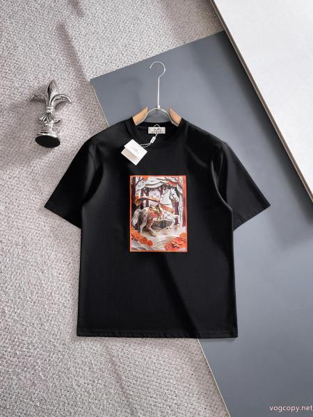 ブランド 通販店エルメス人気商品新色登場！ 着心地良く 最高品質半袖Tシャツ 0 