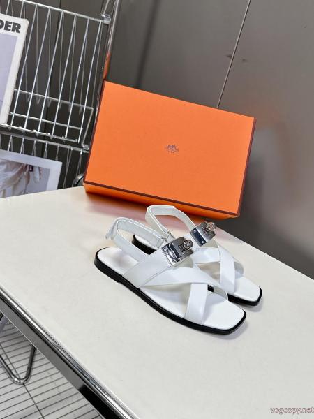 スーパー ブランド コピーアクティブシーンに欠かせない存在 26ss 異素材 VIP価格HERMESサンダル.. 0