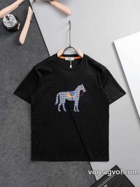 ブランド コピー半袖Tシャツプレミアム品質 人気定番大人気 SS26限定版HERMES 0 