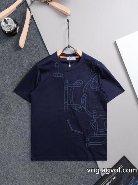 HERMESブランド 偽物 通販2026新作新品 今年流行 高級感ある半袖Tシャツ 0 