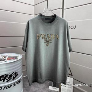 ブランド 通販 激安シャツPRADAポップ トレンド感溢れた 夏の注目2026ブランド新作..