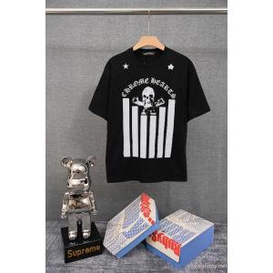 ブランド 品 コピー大人っぽく仕上げ 高級感が漂う 撥水素材CHROME HEARTS半袖Tシャツ
