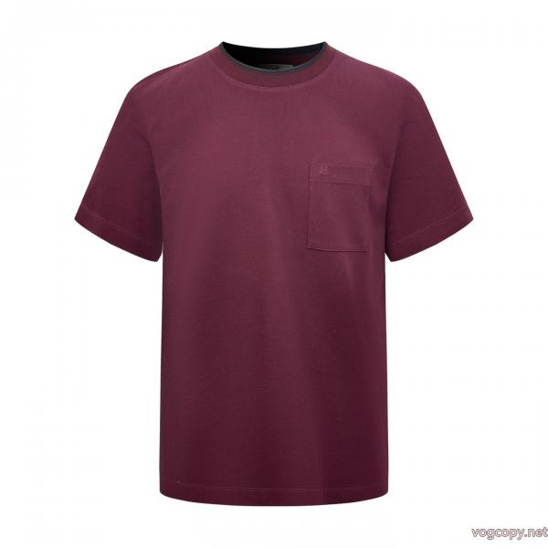 HERMESブランド コピー 販売 店26aw ファッション感が急上昇！ 高品質素材半袖Tシャツ 0 
