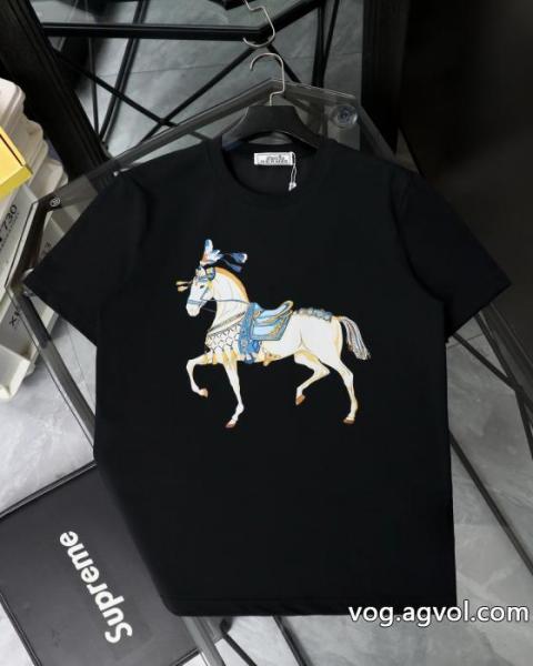 2026新作 カジュアルで気分爽快 大人気ストリートブランド 通販店半袖TシャツHERMES 0 