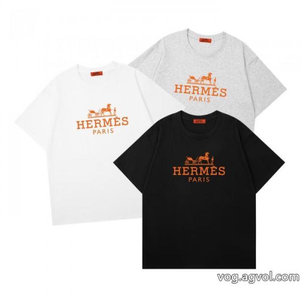 半袖TシャツHERMES完売確実! 完売必至 圧倒的な存在感コピー ブランド 優良 0 