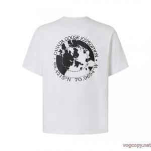 スーパー コピー半袖Tシャツ話題性が高い クラシックな雰囲気のトップス 高級感を演出Canada Goose