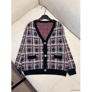 CHROME HEARTS/クローハートジャカードニットカーディガンコート